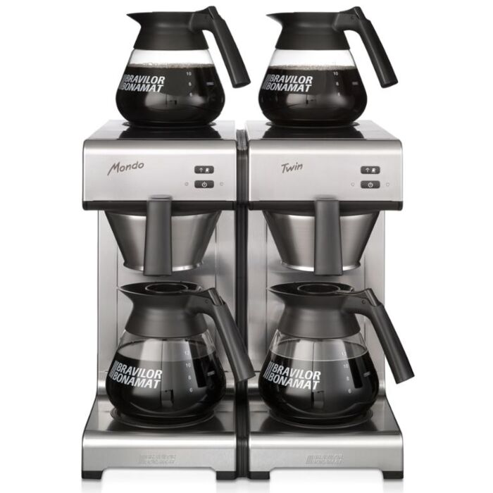Koffiezetapparaat Bravilor, Mondo Twin, 230V, 3460W, 404x406x(H)446mm