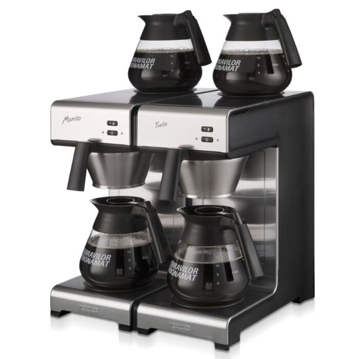 Koffiezetapparaat Bravilor, Mondo Twin, 400V, 4280W, 404x406x(H)446mm