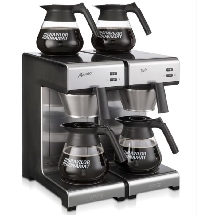 Koffiezetapparaat Bravilor, Mondo Twin, 400V, 4280W, 404x406x(H)446mm