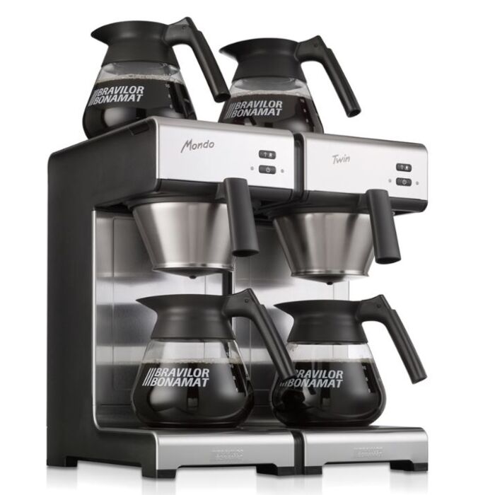 Koffiezetapparaat Bravilor, Mondo Twin, 400V, 4280W, 404x406x(H)446mm