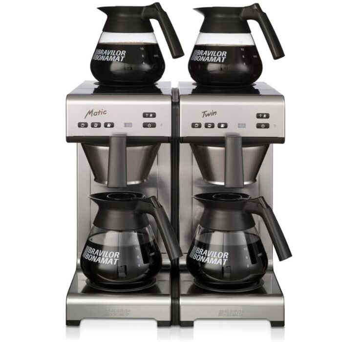 Koffiezetapparaat Bravilor, Matic Twin, 230V, 3460W, 404x406x(H)446mm