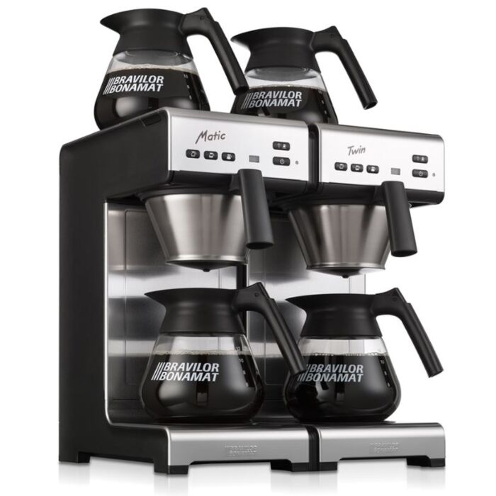 Koffiezetapparaat Bravilor, Matic Twin, 230V, 3460W, 404x406x(H)446mm