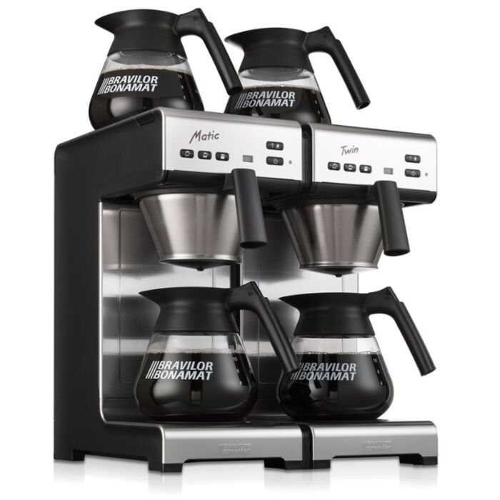 Koffiezetapparaat Bravilor, Matic Twin, 400V, 4280W, 404x406x(H)446mm