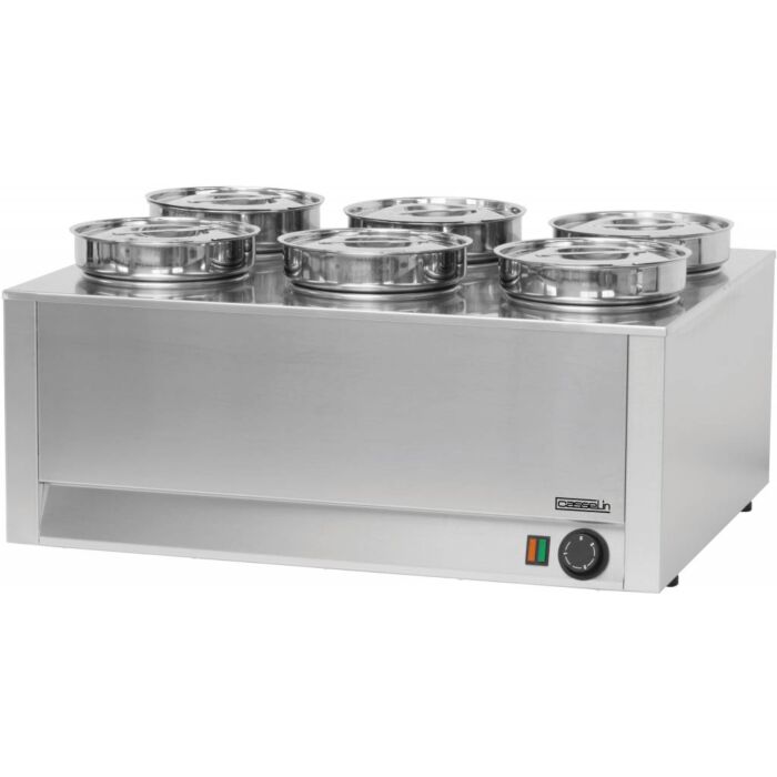 Hot Pot Casselin, Droog verwarmd, 6x4,5L, 75x60x35(h)cm, 230V/1200W      