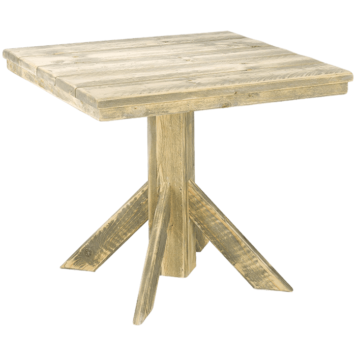 Horeca tafel steigerhout Memphis, II, diverse kleuren, 2 maten. Vanaf 2 stuks