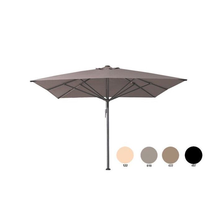 Horeca Parasol, Mallorca, vierkant, 4x4 meter, Taupe