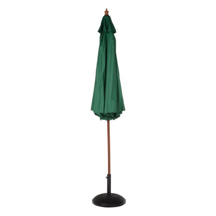 Parasol Bolero, rond, Groen, 3 meter