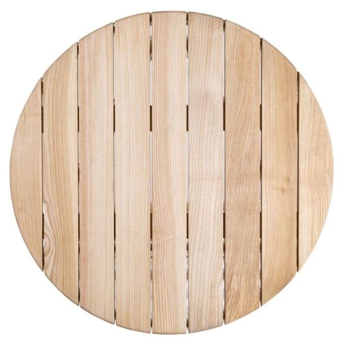 Stapelbare tafel Bolero, rond, essenhout, 72(h)xØ60cm, GL981