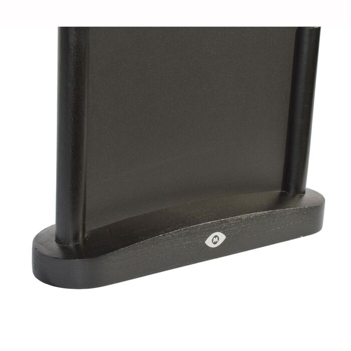 Tafelkrijtbord Float eikenhout zwart A4 large, Montrer