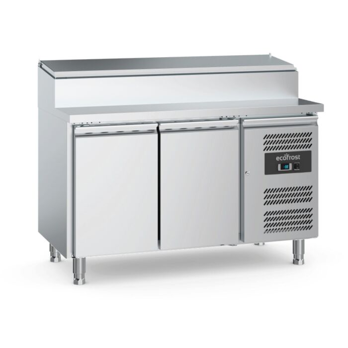 Ecofrost Saladette 2 deurs 6X1/3Gn Bak, 282L ,136Bx109Hx70D, 320W/230V