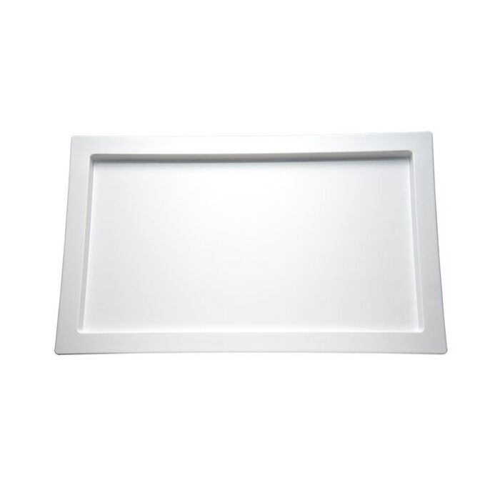 APS Melamine plateau 'Frames', 3 maten kleur Wit.