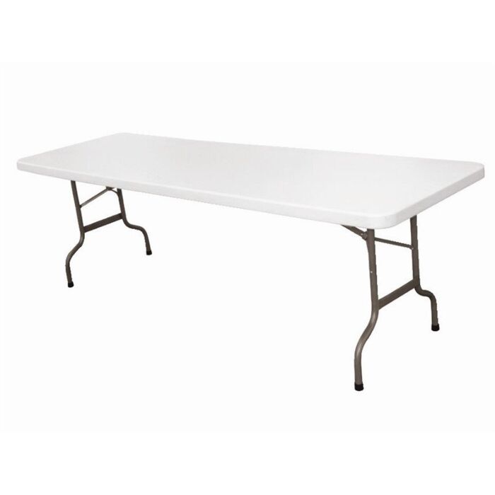 Inklapbare Buffettafel Bolero, weerbestendig, licht grijs,  74(h)x243(b)x86(d)cm