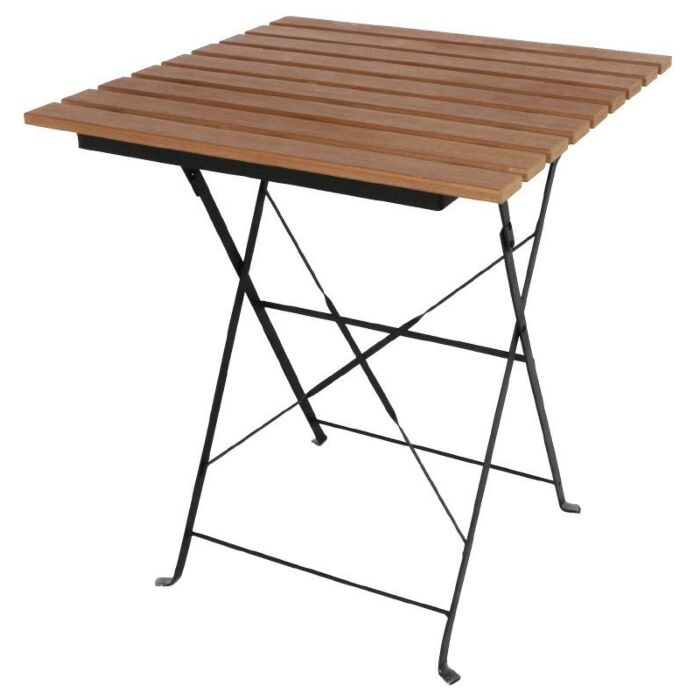 Inklapbare Polywood tafel Bolero, 69,5(h)x60(b)x60(d)cm
