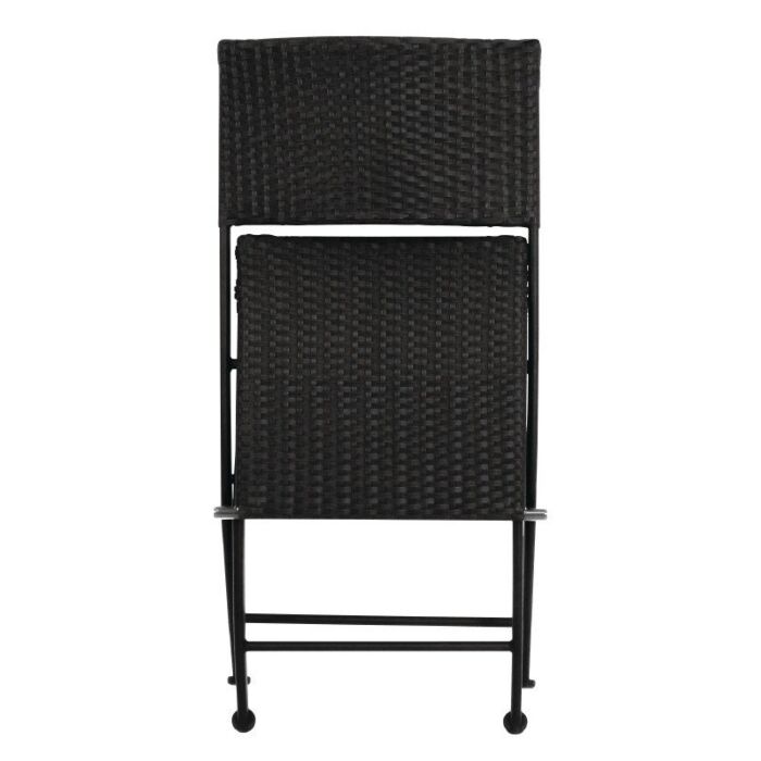 Inklapbare stoelen Bolero, rotan, weerbestendig, 2 stuks