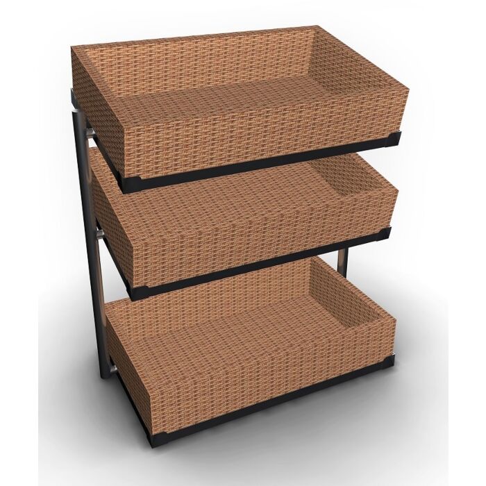 BROODMANDEN ETAGERE 3 HOOG BREED, Combisteel, 7013.2300