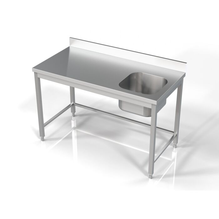 700 SPOELTAFEL 1 RECHTS 1400, Combisteel, 7812.0615