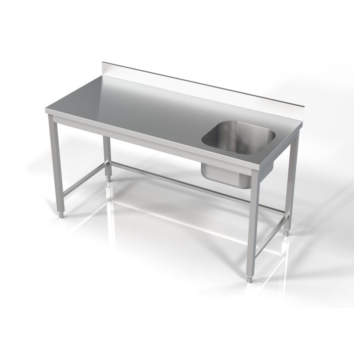 700 SPOELTAFEL 1 RECHTS 1600, Combisteel, 7812.0625