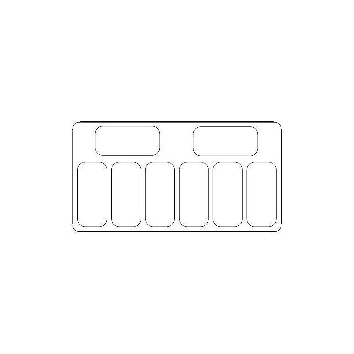 SCHEPIJSVITRINE BALI 9X5 LTR