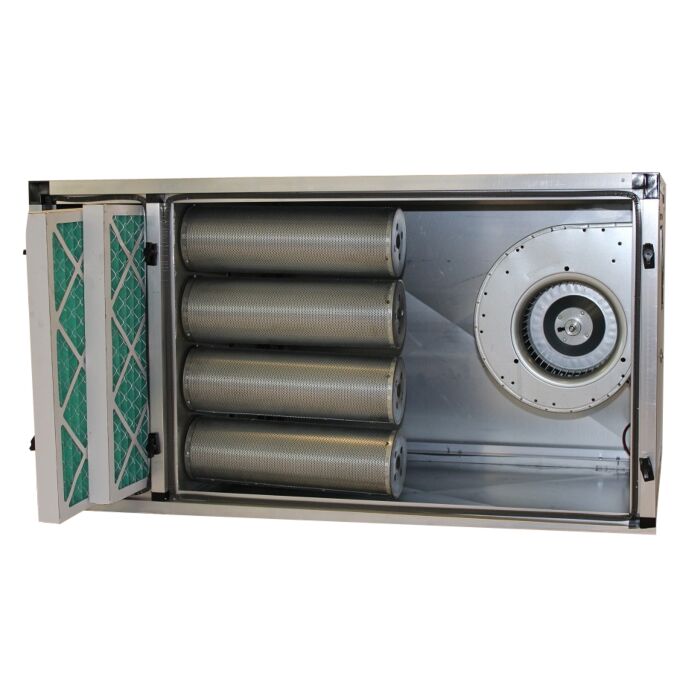 GEURFILTERKAST MET MOTOR 4000M3, Combisteel, 7223.0510