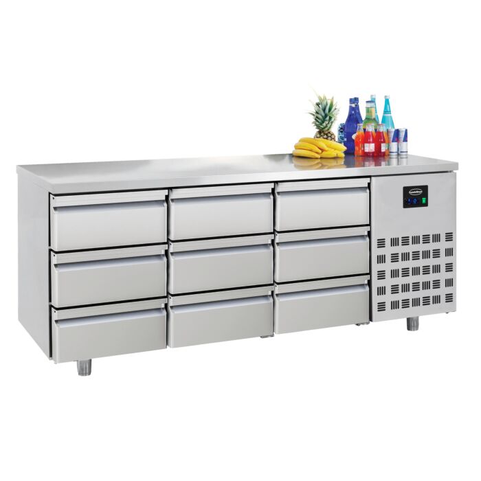 700 KOELWERKBANK 9 LADEN, Combisteel, 7489.5580