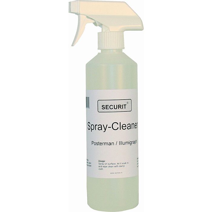 Securit cleaner spray voor krijtborden 0.5 liter