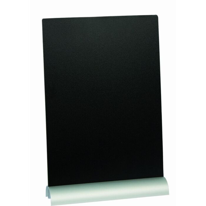 Tafelkrijtbord Securit, A4 model, aluminium, incl. 1 krijtstift dun wit