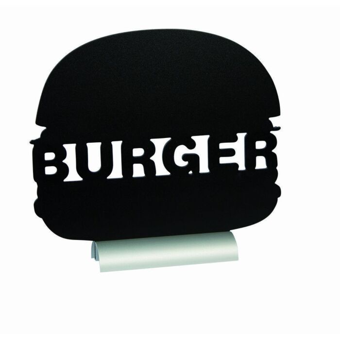 Tafelkrijtbord Securit, Hamburger, aluminium, incl. 1 krijtstift dun wit