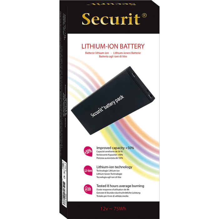 Securit menukast batterij Lithium-ion