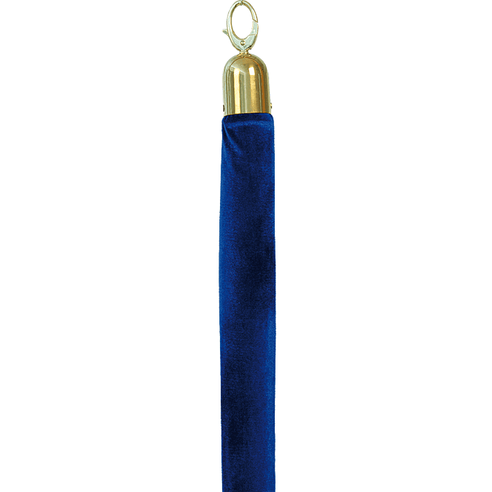 Securit afzetkoord Goud Blauw