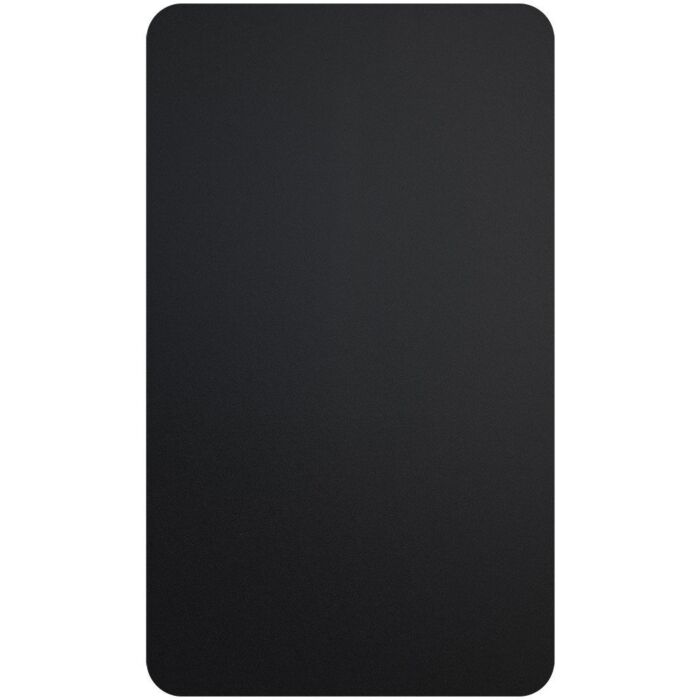 Krijtbord sticker Securit, rechthoek, Zwart, 8 stuks
