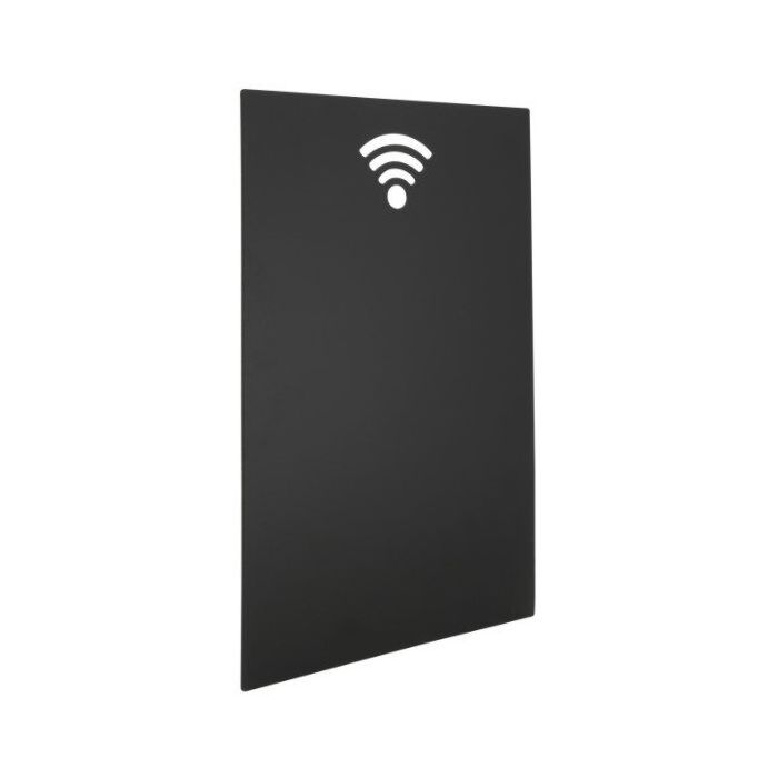 Wandkrijtbord Securit, Wifi, incl. 1 krijtstift dun wit