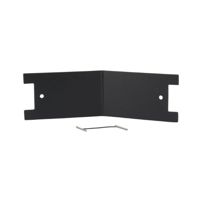 Tafelkrijtbord set 5 stuks mini zwart, ezeltje 17x5 cm, incl. krijtstift