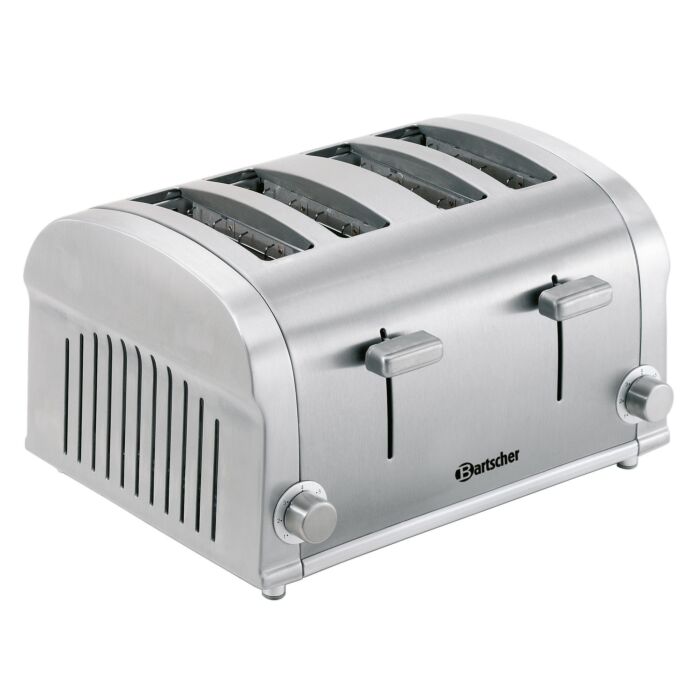 Bartscher Toaster TS40, 4 sneetjes, edelstaal