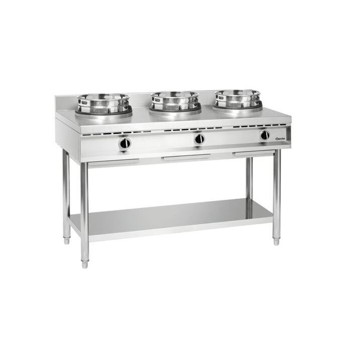 Gas wok kookplaat Bartscher, 150(b)x96(h)x60(d)cm, 34.5 kW