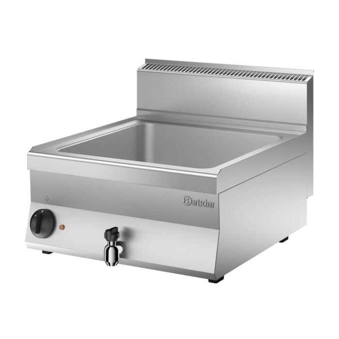 Bain Marie Bartscher, GN1/1 en 2xGN1/4, 230V/1800W, met aftapkraan