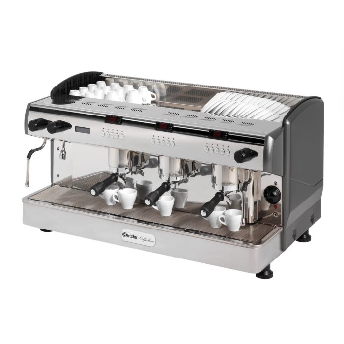 Koffiemachine Bartscher, espresso, 4 boilers, 17.5+3x1.5L, 97(b)x53(h)x58(d), 400V/6200W
