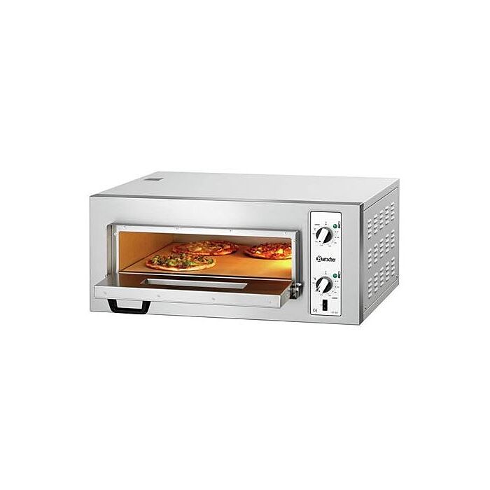 Pizza Oven Bartscher, 4x25cm pizza, 80(b)x36(h) x74(d), 400V/4000W