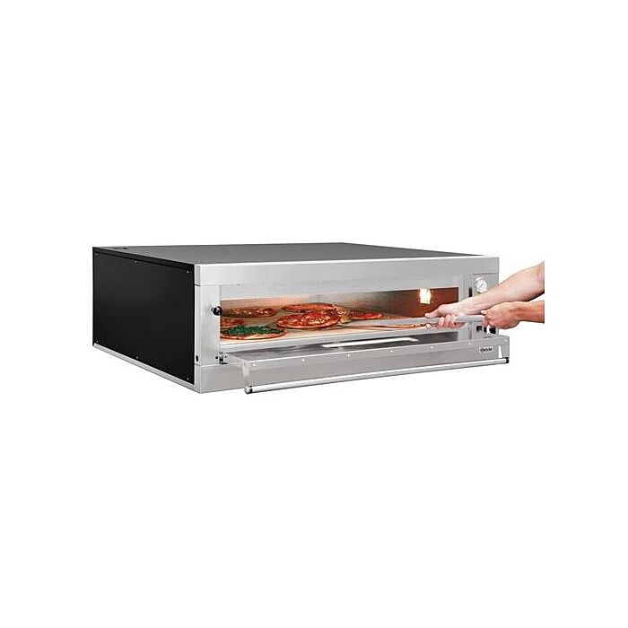 Pizza Oven Bartscher, 9x33cm pizza, 131(b)x42(h)x127(d), 400V/12kW