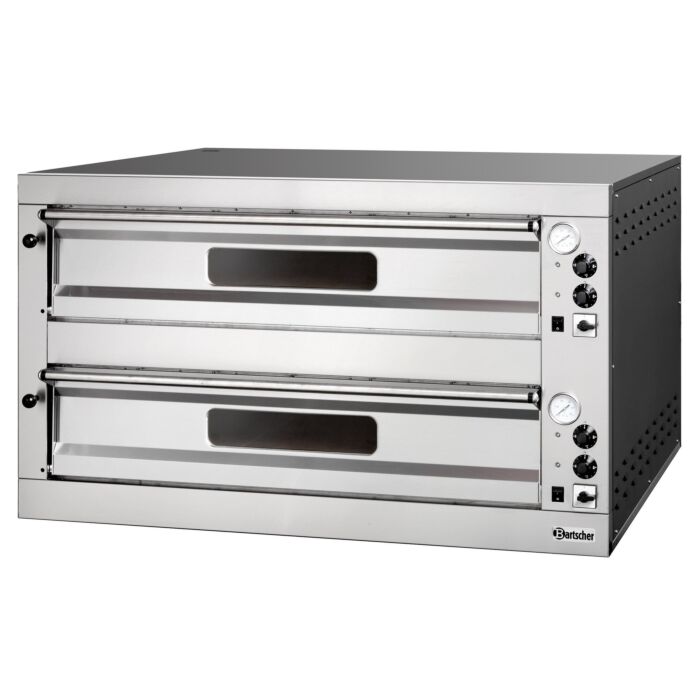 Pizza Oven Bartscher, 18x33cm pizza, 131(b)x76(h) x127(d), 400V/24kW