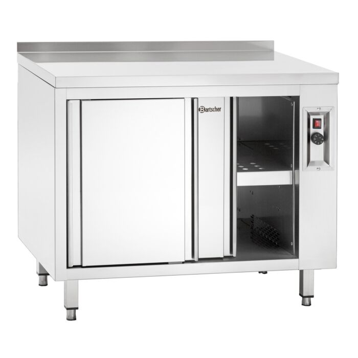 Bartscher Warmkast 700, Breedte 1200, 4 cm achteropstand