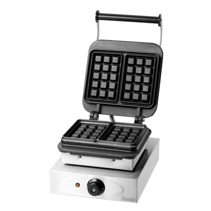 Bartscher enkel wafelijzer Brusselse wafels, 230V/2200W
