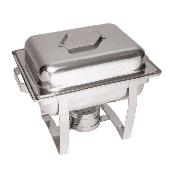 Chafing Dish Bartscher, RVS, 1/2GN, 37,5(b)x32(h)x29(d)cm, Compleet en Stapelbaar