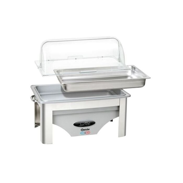 Chafing Dish Bartscher, plaatstaal, 1/1GN, 61(b)x45(h)x36(d)cm, Cool+Hot