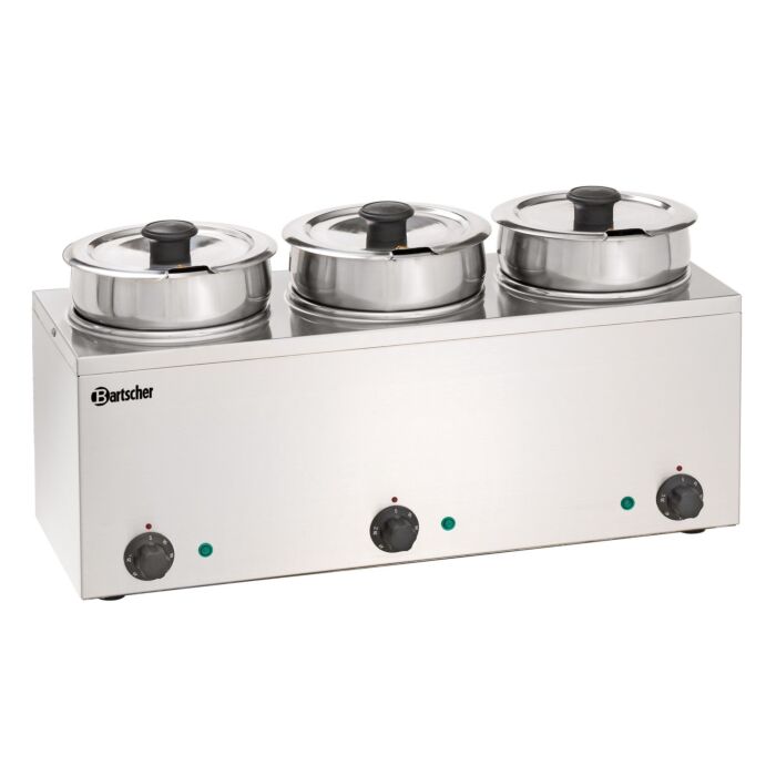 Bain Marie Hot Pot Bartscher, 3x 3,5L, 230V/450W