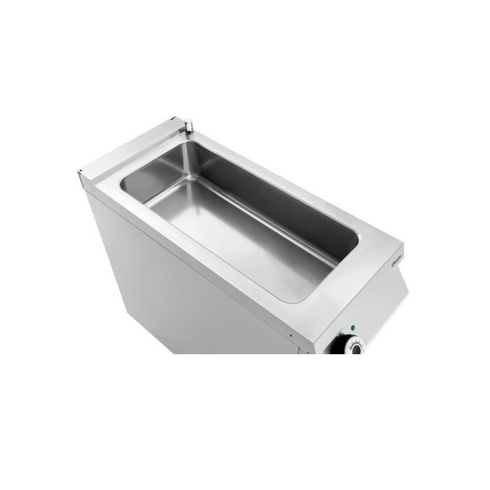 Bain Marie Bartscher, 1xGN1/1 + 1xGN1/3, 150mm diep,  230V/3500W, wateraanvoer en afvoer              