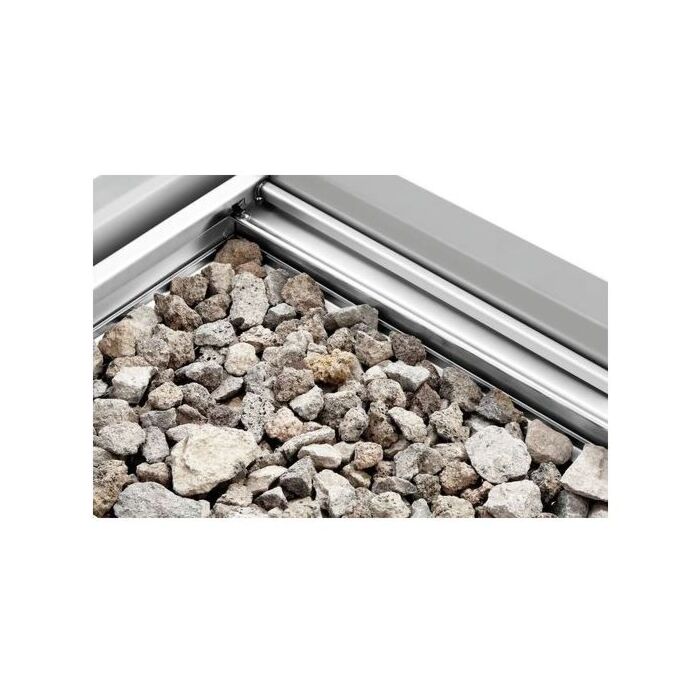 Lavasteengrill Bartscher gas, CNS, PO, staand, 40(b)x90(h)x90(d), 12kW