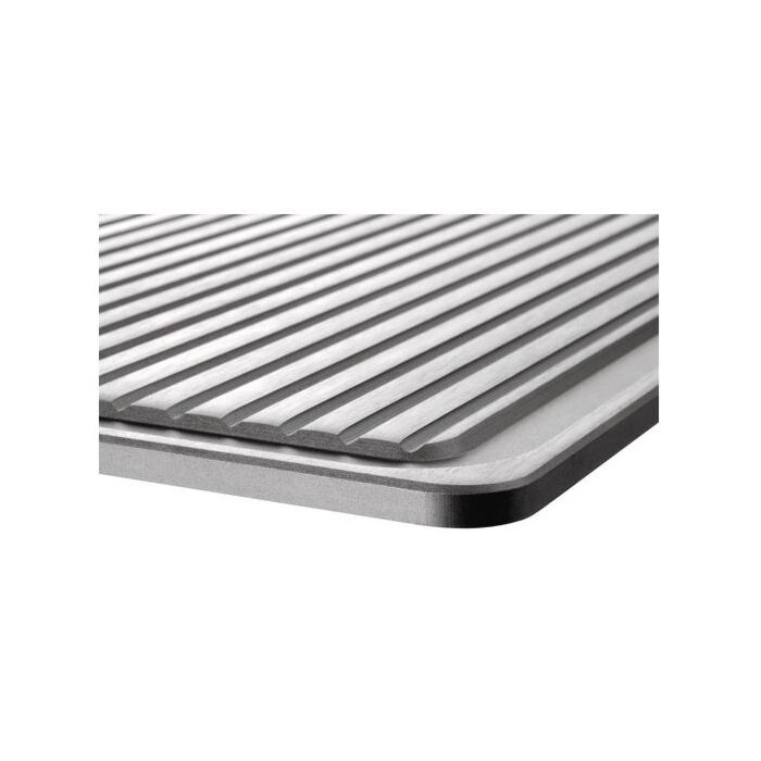 Grillplaat voor gasfornuis Bartscher, geribbeld