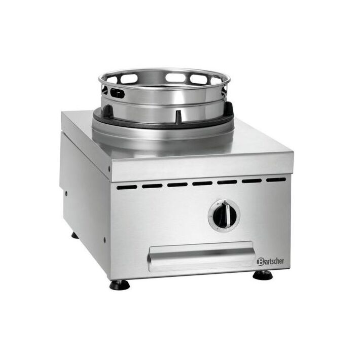 Wok-tafelplaat Bartscher, gas, 40(b)x41,5(h)x60(d)cm, 11,5kW