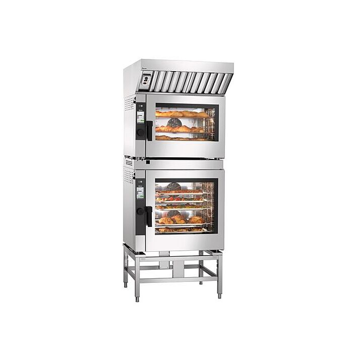 Verbindingskit Bartscher voor combisteamers: 116616, 116618, 116621, 116526, 116526W, 116528, 116528W, 116531