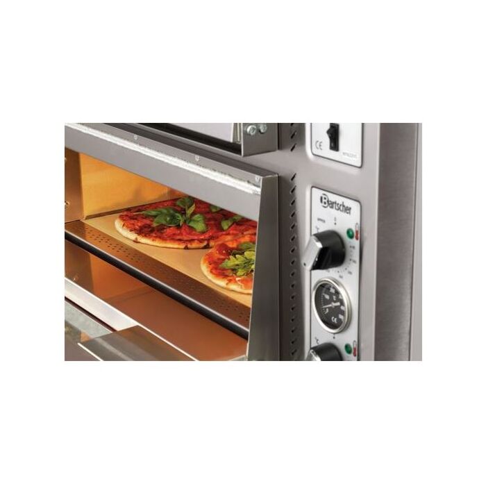 Pizza Oven Bartscher, 8x30cm pizza, 93(b)x73(h)x84(d), 400V/10kW